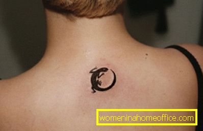 Tatuaj pentru fete pe spate