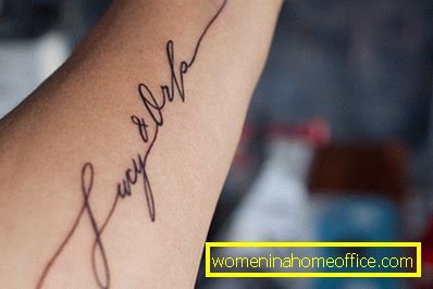 Tatuaj pe braț: inscripții cu sens și criterii de selecție